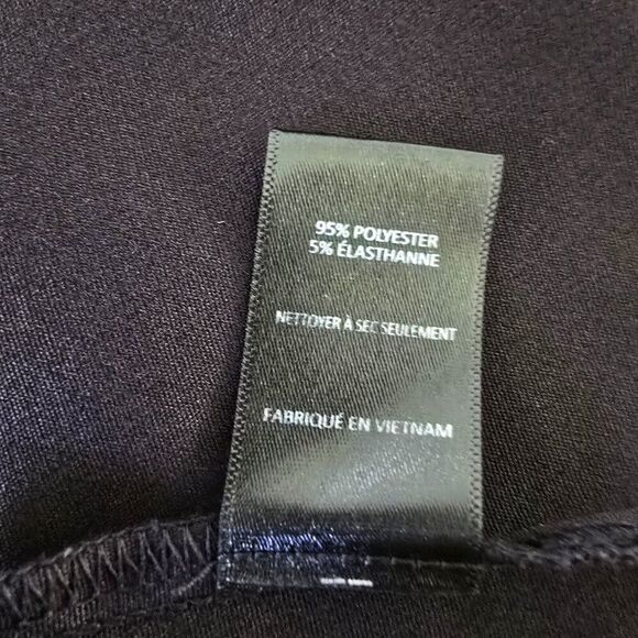 Lush Jacket Size Medium One Button Blazer Black Stretch Unlined Pockets - Picture 9 of 9